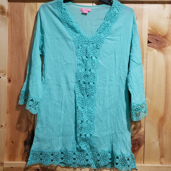 issac mizrahi Other - Teal Swim Cover